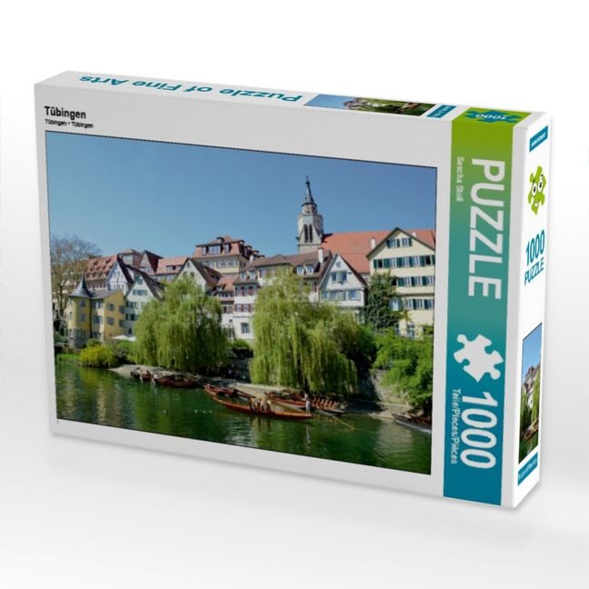 Produktbild: CALVENDO Puzzle T&uuml;bingen 1000 Teile Puzzle quer | 1000 Teile Lege-Gr&ouml;&szlig;e 64 &times; 48 cm Foto-Puzzle f&uuml;r gl&uuml;ckliche Stunden