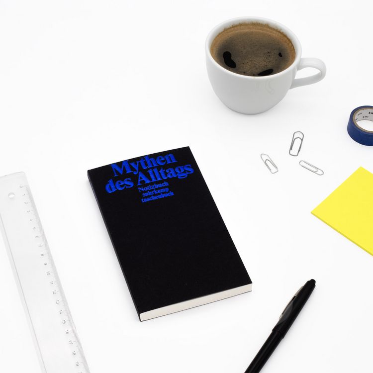 Produktbild: Notizbuch &raquo;Mythen des Alltags&laquo;