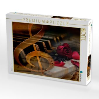 Produktbild: CALVENDO Puzzle Klavier Solo f&uuml;r zehn Finger | 1000 Teile Lege-Gr&ouml;&szlig;e 64x48cm Foto-Puzzle f&uuml;r gl&uuml;ckliche Stunden