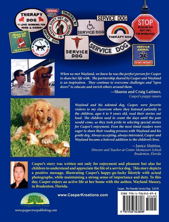 Produktbild: Casper, The Friendly Service Dog