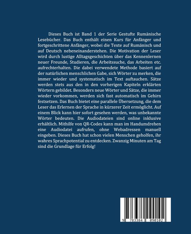 Produktbild: Lerne Rum&auml;nische Sprache: Das Erste Rum&auml;nische Lesebuch f&uuml;r Anf&auml;nger