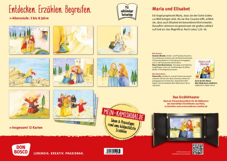 Produktbild: Maria und Elisabet. Kamishibai Bildkartenset.