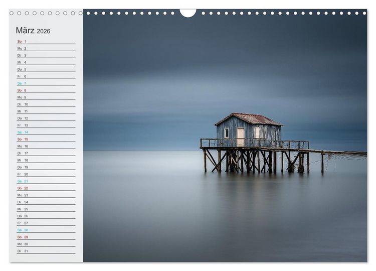 Produktbild: Im Fluss der Zeit (Wandkalender 2026 DIN A3 quer), CALVENDO Monatskalender
