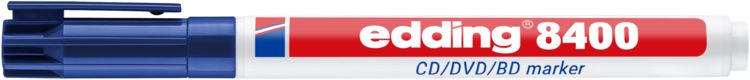 Produktbild: edding 8400 CD-DVD-BD Marker blau