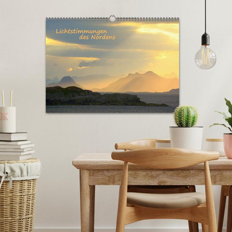 Produktbild: Lichtstimmungen des Nordens (Wandkalender 2026 DIN A3 quer), CALVENDO Monatskalender