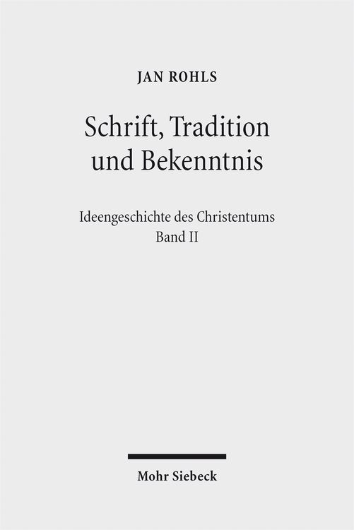 Produktbild: Schrift, Tradition und Bekenntnis