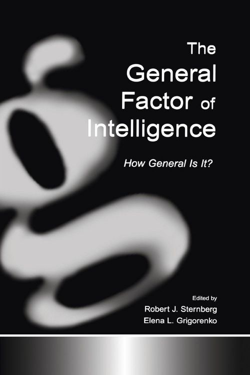 Produktbild: The General Factor of Intelligence