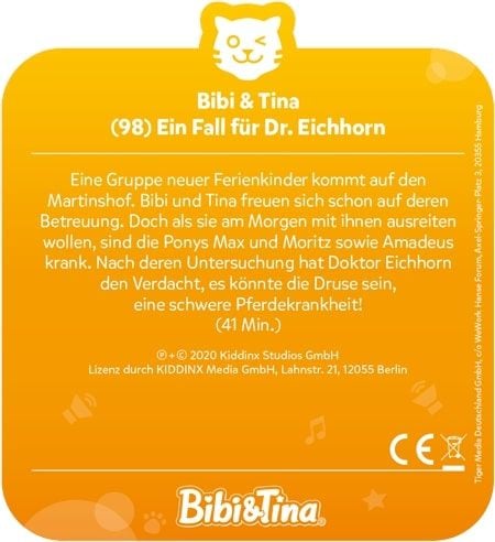 Produktbild: tigercard - Bibi & Tina - Ein Fall f&uuml;r Dr. Eichhorn