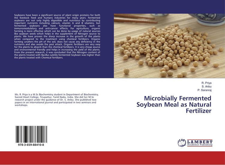 Produktbild: Microbially Fermented Soybean Meal as Natural Fertilizer