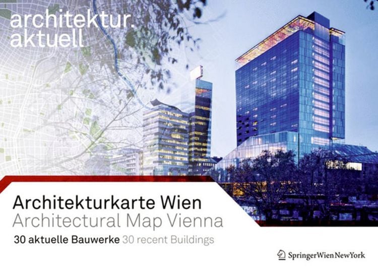 Produktbild: Architekturkarte Wien / Architectural Map of Vienna
