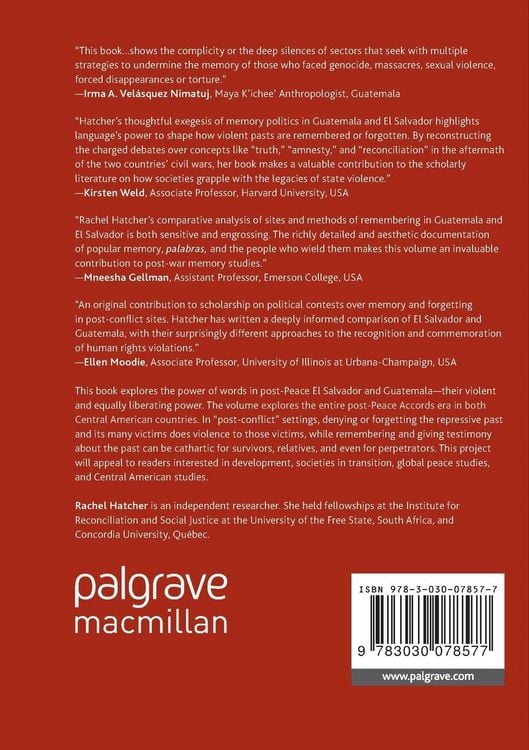 Produktbild: The Power of Memory and Violence in Central America