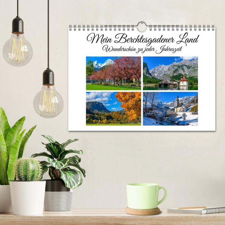 Produktbild: Mein Berchtesgadener Land - Wundersch&ouml;n zu jeder Jahreszeit (Wandkalender 2026 DIN A4 quer), CALVENDO Monatskalender