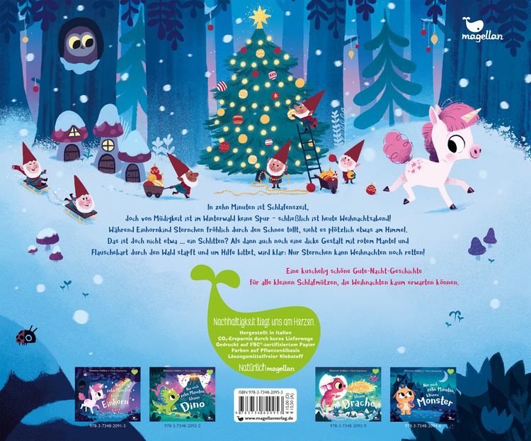 Produktbild: Nur noch zehn Minuten bis Weihnachten, kleines Einhorn