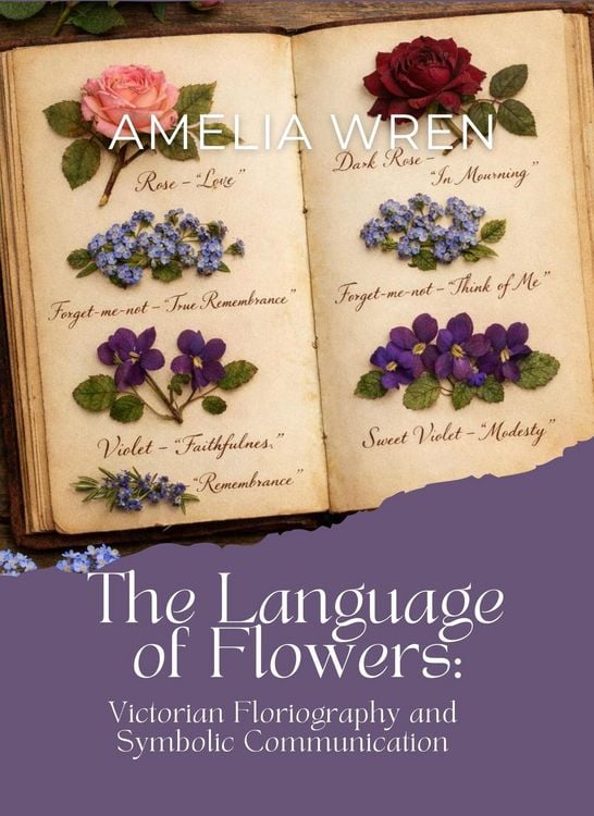 Produktbild: The Language of Flowers: Victorian Floriography and Symbolic Communication