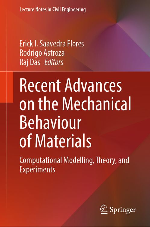Produktbild: Recent Advances on the Mechanical Behaviour of Materials