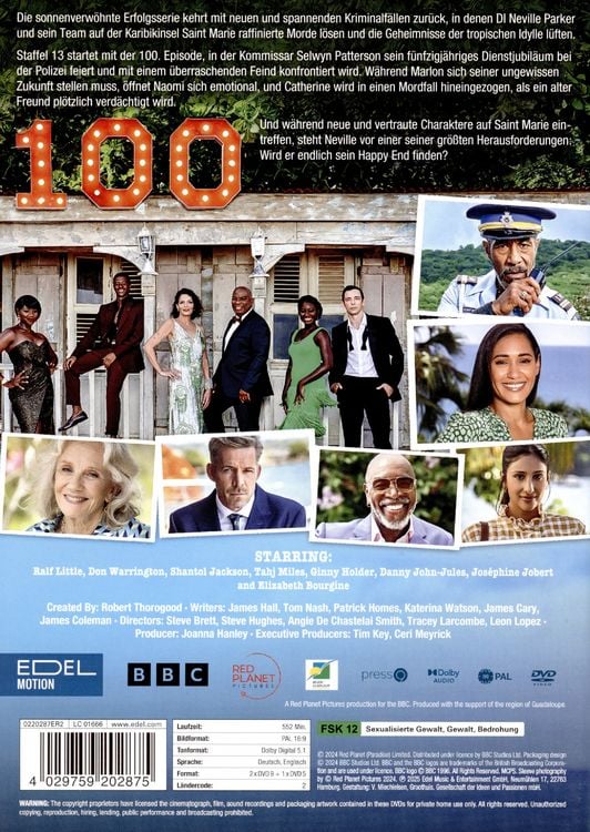 Produktbild: Death in Paradise - Staffel 13 [3 DVDs]