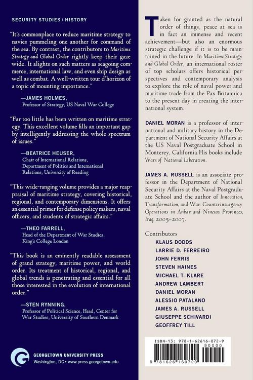 Produktbild: Maritime Strategy and Global Order