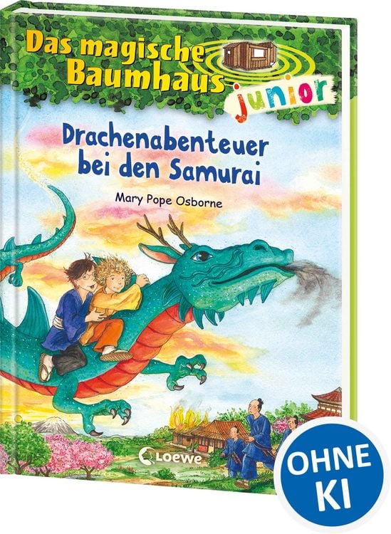 Produktbild: Das magische Baumhaus junior (Band 34) - Drachenabenteuer bei den Samurai