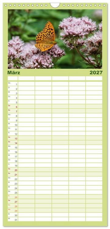 Produktbild: Familienplaner 2027 - Allg&auml;u - Natur pur mit 5 Spalten (Wandkalender, 21 x 45 cm) CALVENDO