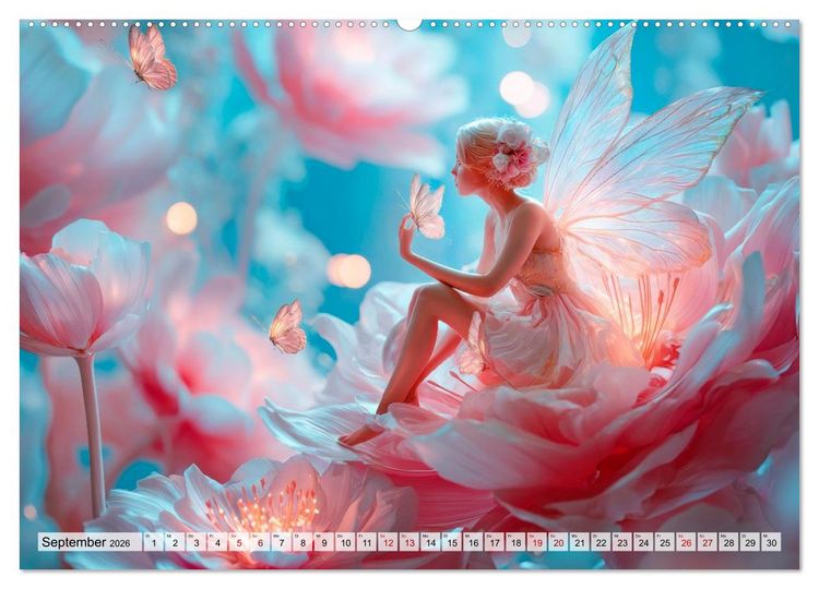 Produktbild: Im Licht der Fantasie (hochwertiger Premium Wandkalender 2026 DIN A2 quer), Kunstdruck in Hochglanz