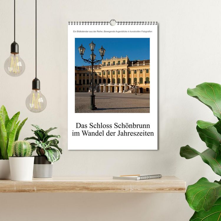 Produktbild: Schloss Sch&ouml;nbrunn im Wandel der Jahreszeiten (Wandkalender 2026 DIN A3 hoch), CALVENDO Monatskalender