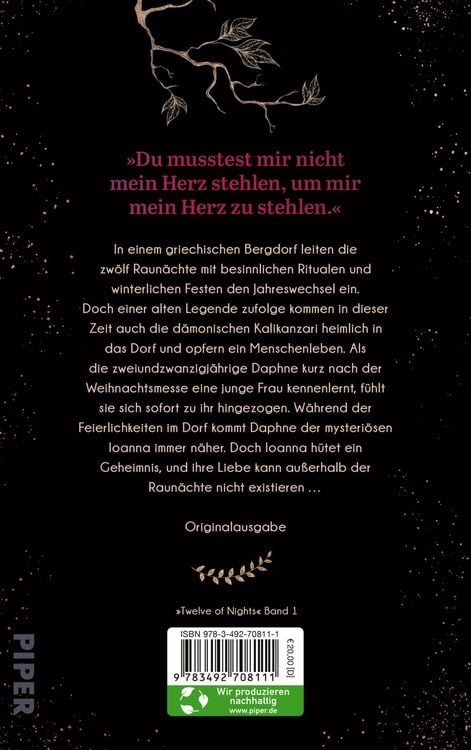 Produktbild: Tramountani, N: Twelve of Nights - gestohlene Herz