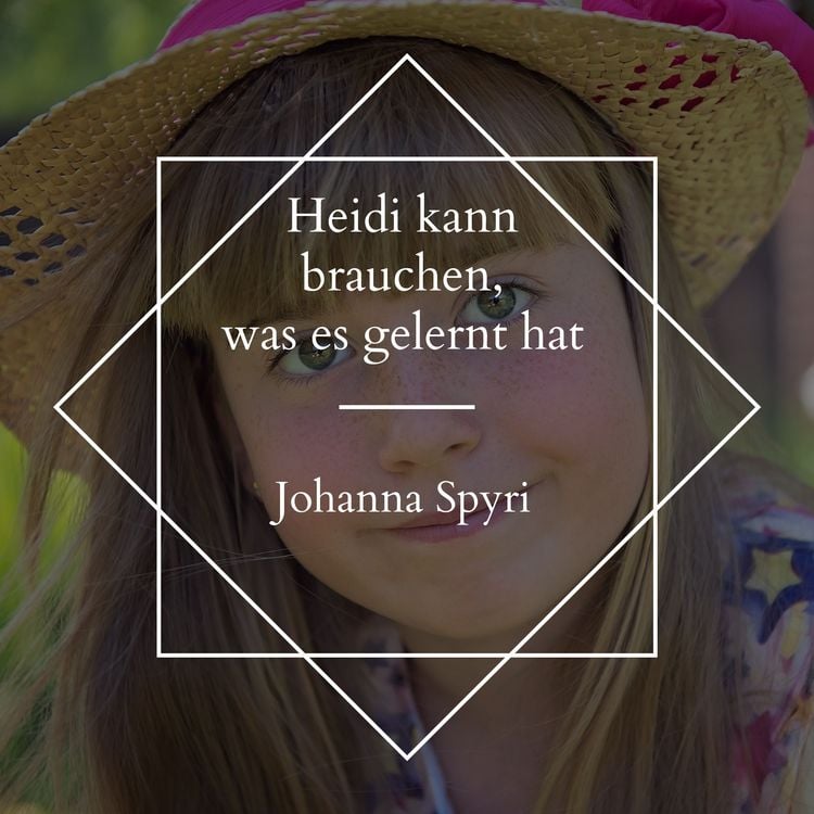 Produktbild: Heidi kann brauchen, was es gelernt hat