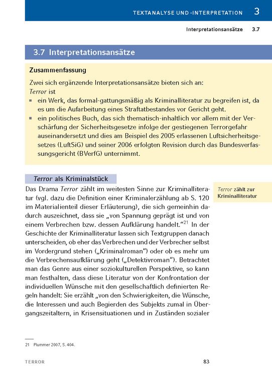 Produktbild: Terror von Ferdinand von Schirach