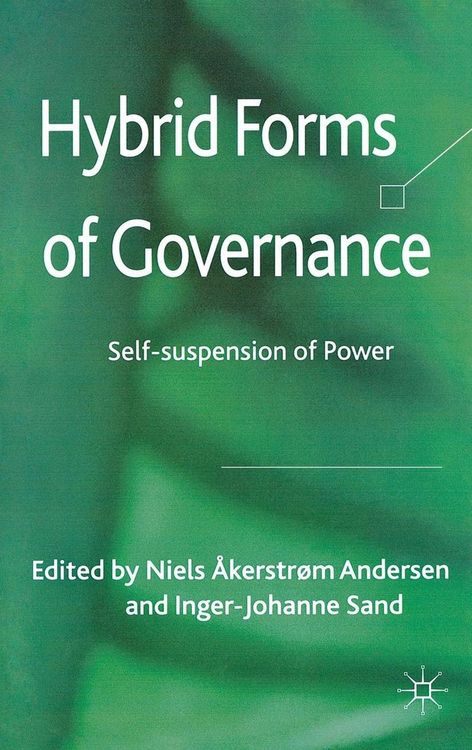 Produktbild: Hybrid Forms of Governance