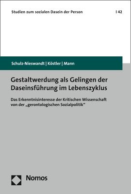 Produktbild: Gestaltwerdung als Gelingen der Daseinsf&uuml;hrung im Lebenszyklus