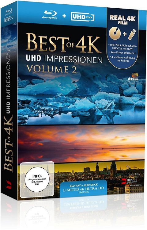 Produktbild: Best of 4K - Vol. 2 [LE] (Mastered in 4K) (+ UHD-Stick in Real 4K)