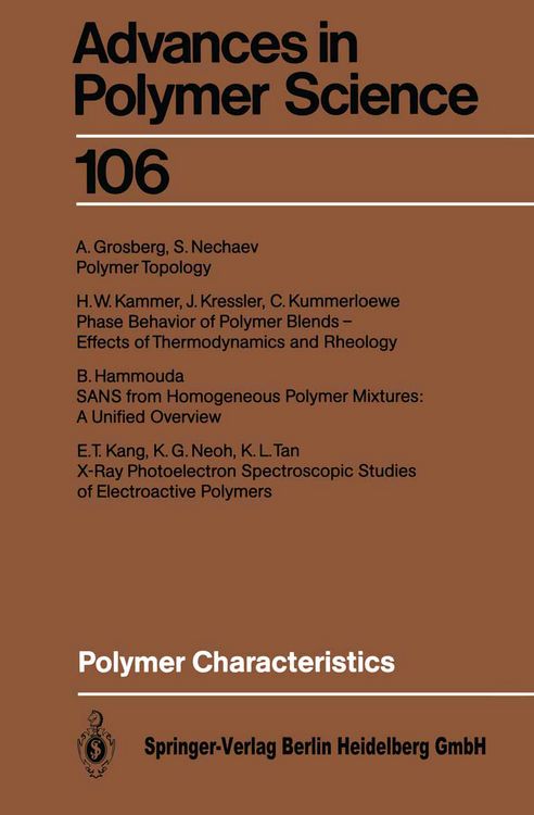 Produktbild: Polymer Characteristics