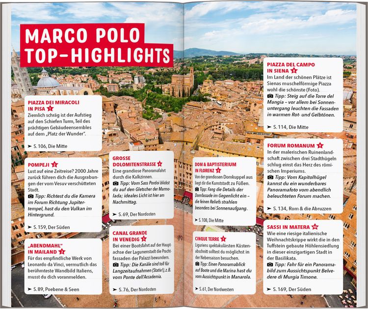 Produktbild: MARCO POLO Reisef&uuml;hrer Italien