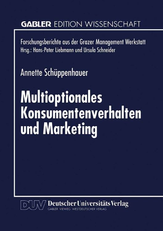 Produktbild: Multioptionales Konsumentenverhalten und Marketing