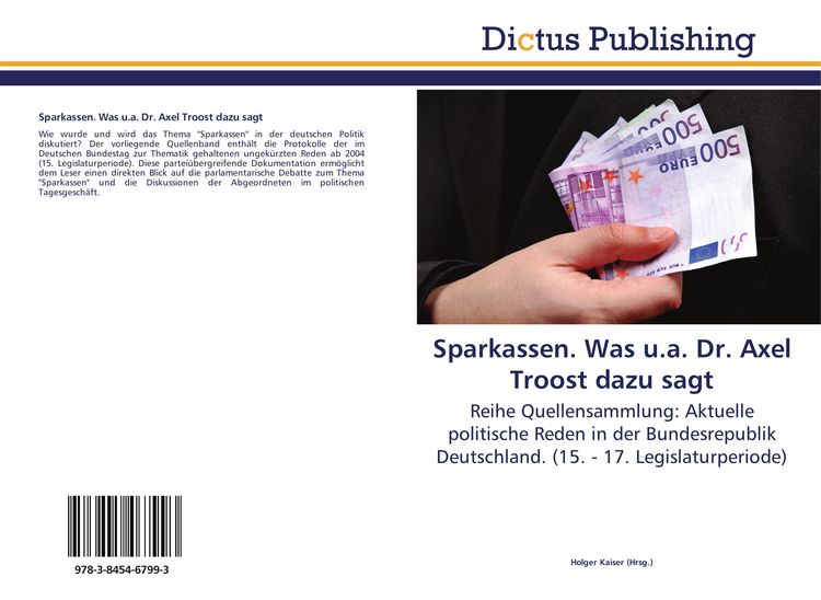 Produktbild: Sparkassen. Was u.a. Dr. Axel Troost dazu sagt