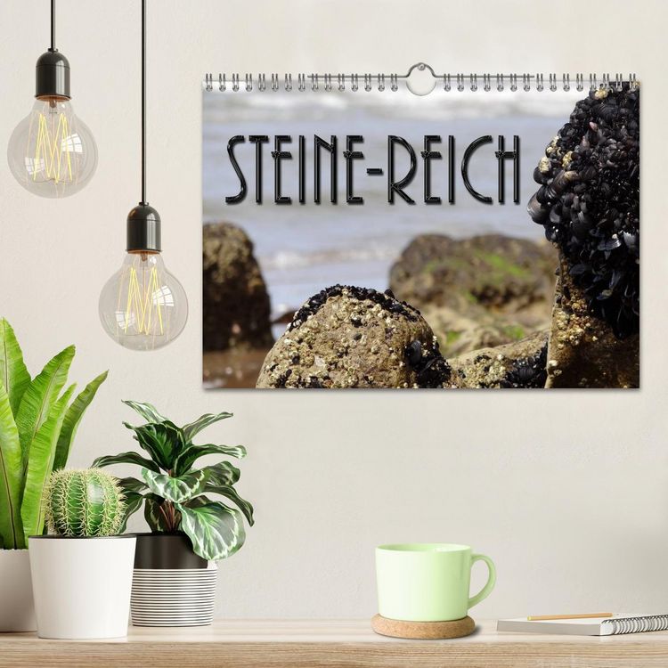Produktbild: Steine-Reich (Wandkalender 2026 DIN A4 quer), CALVENDO Monatskalender