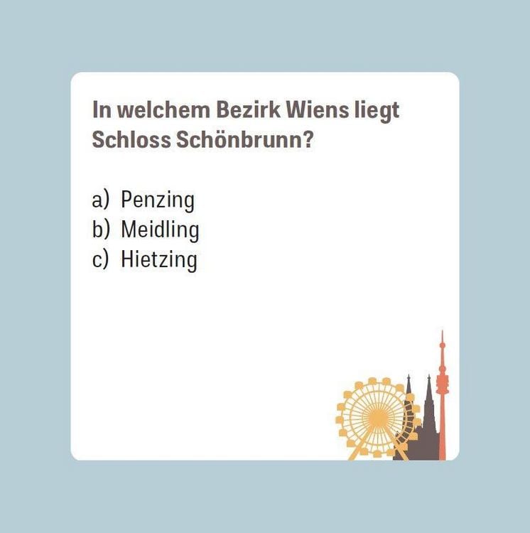 Produktbild: Wien-Quiz (Neuauflage)