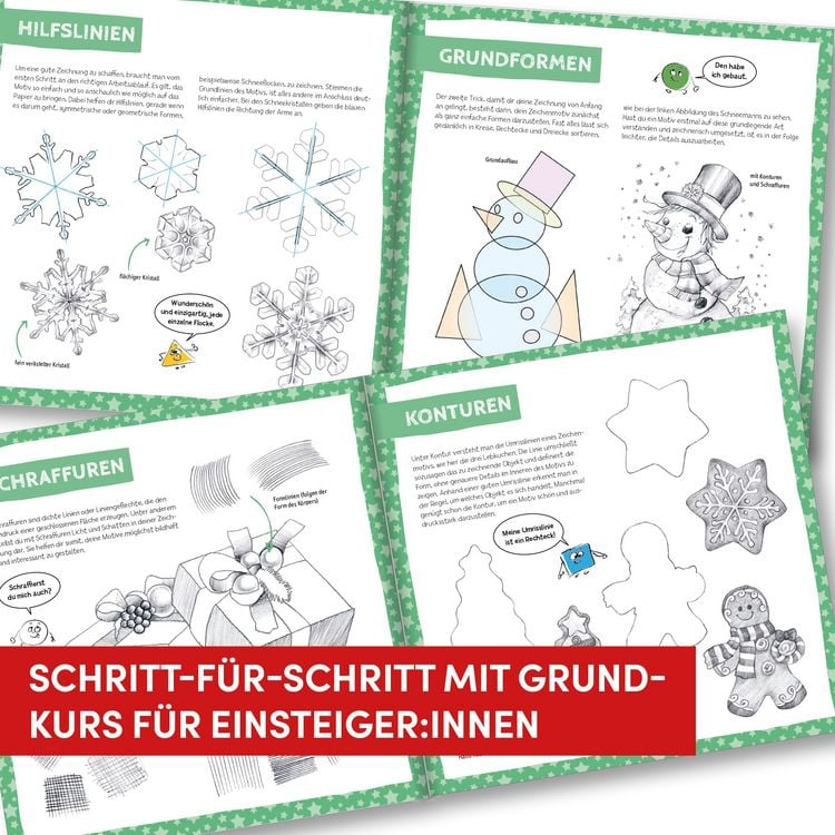 Produktbild: Die Kunst des Zeichnens f&uuml;r Kinder Adventskalender