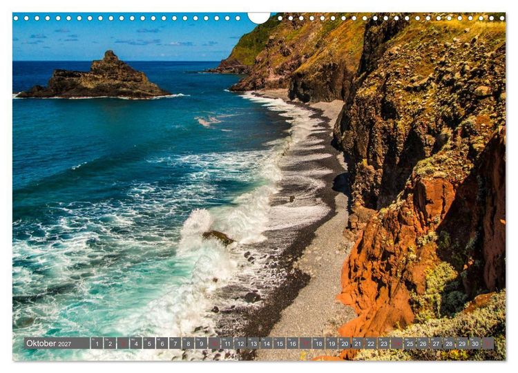 Produktbild: Madeira - Insel der Blumen 2027 (Wandkalender 2027 DIN A3 quer), CALVENDO Monatskalender
