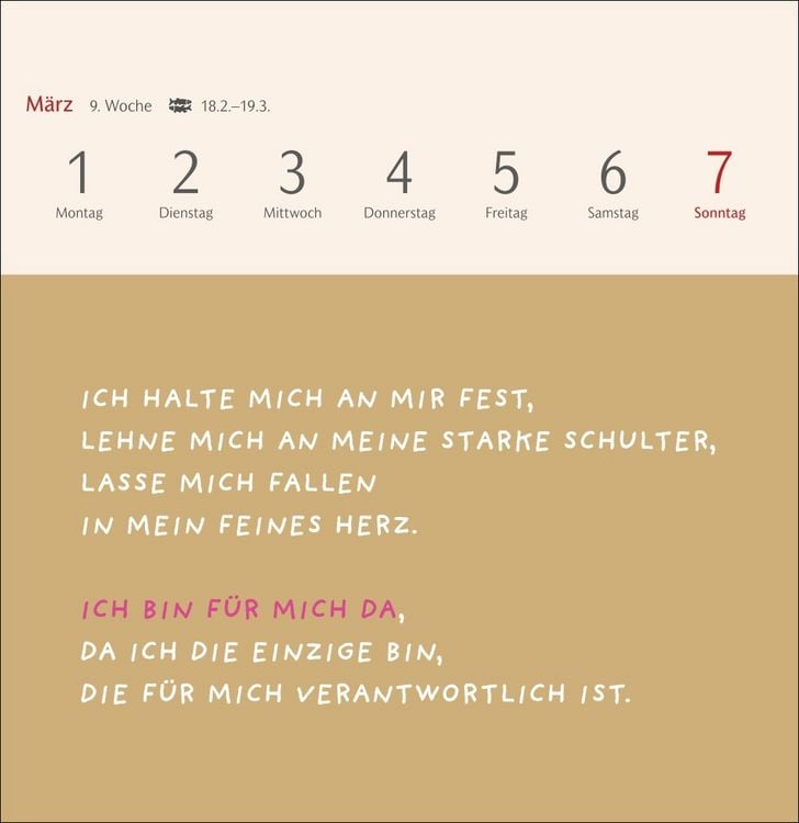 Produktbild: Clara Louise: Dort, wo die Sterne funkeln Premium-Postkartenkalender 2027 - 53 Postkarten mit poetischen Gedanken