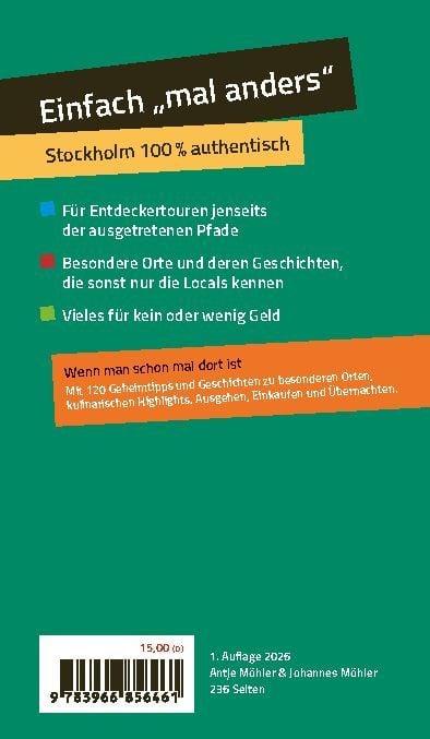 Produktbild: MICHAEL M&Uuml;LLER Reisef&uuml;hrer Stockholm - mal anders