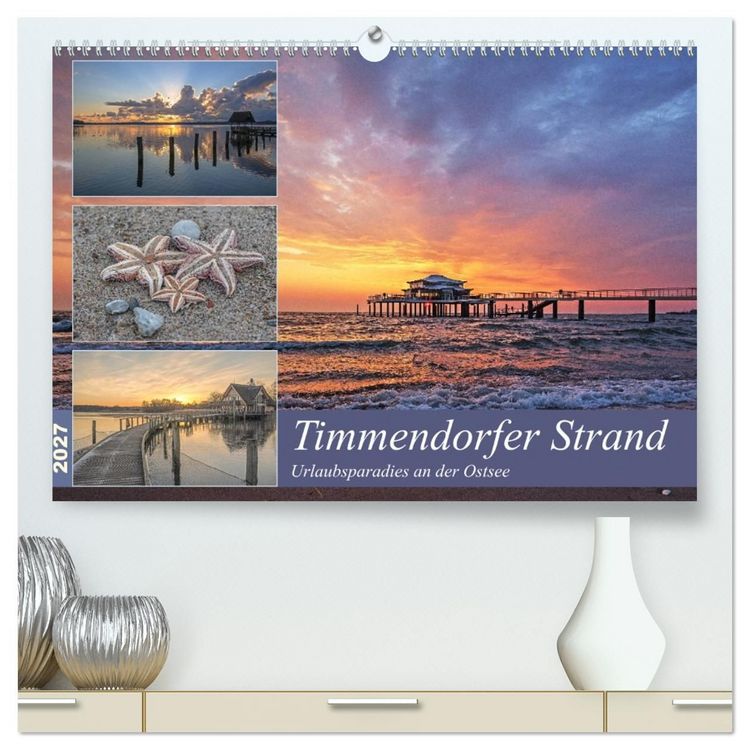 Produktbild: Timmendorfer Strand - Urlaubsparadies an der Ostsee (hochwertiger Premium Wandkalender 2027 DIN A2 quer), Kunstdruck in Hochglanz