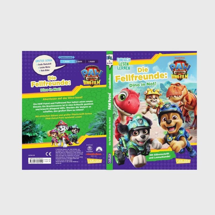 Produktbild: PAW Patrol Erstlesebuch: PAW Patrol - Der Dino Film - Die Fellfreunde: Dino in Not