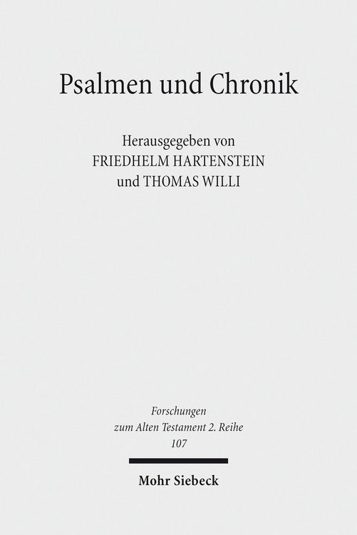 Produktbild: Psalmen und Chronik