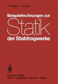 Produktbild: Beispielrechnungen zur Statik der Stabtragwerke