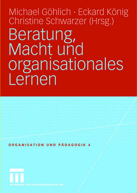 Produktbild: Beratung, Macht und organisationales Lernen