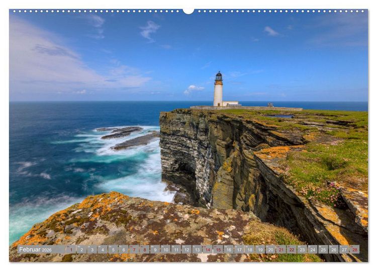 Produktbild: Orkney, Inselwelten aus Licht und Legenden. (Wandkalender 2026 DIN A2 quer), CALVENDO Monatskalender
