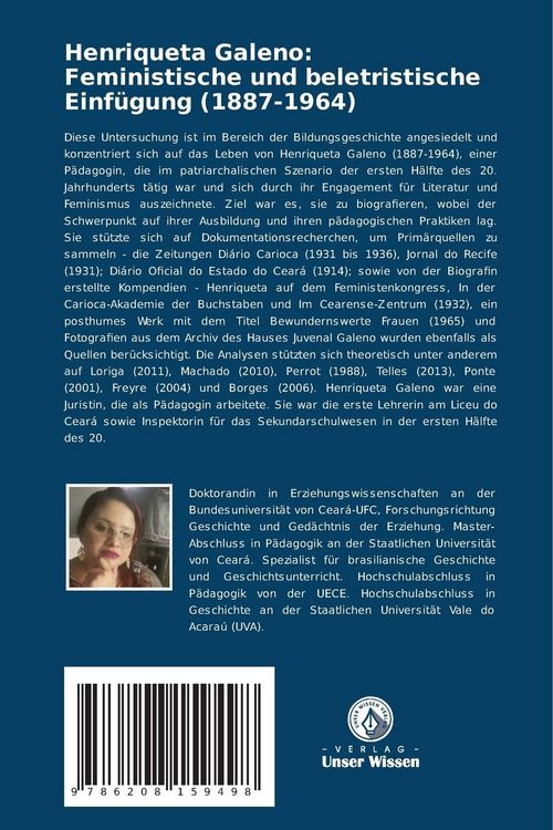 Produktbild: Henriqueta Galeno: Feministische und beletristische Einf&uuml;gung (1887-1964)