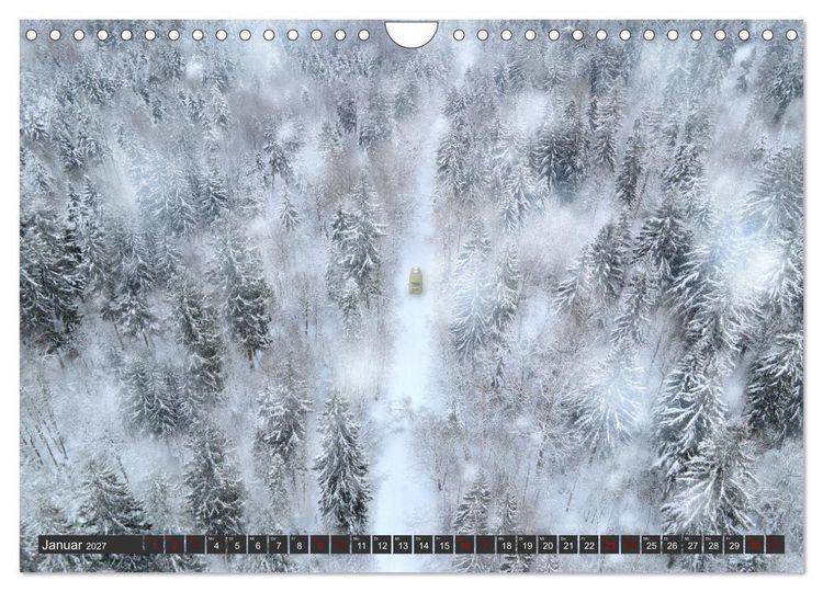 Produktbild: Vanlife - Gl&uuml;cklich auf vier R&auml;dern (Wandkalender 2027 DIN A4 quer), CALVENDO Monatskalender