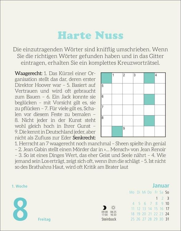 Produktbild: Stefan Heine Rentnerr&auml;tsel Tagesabrei&szlig;kalender 2027